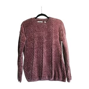 Orvis Women's Chenille Sweater - Dusty Rose
